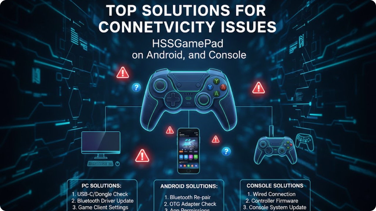connectivity issues hssgamepad