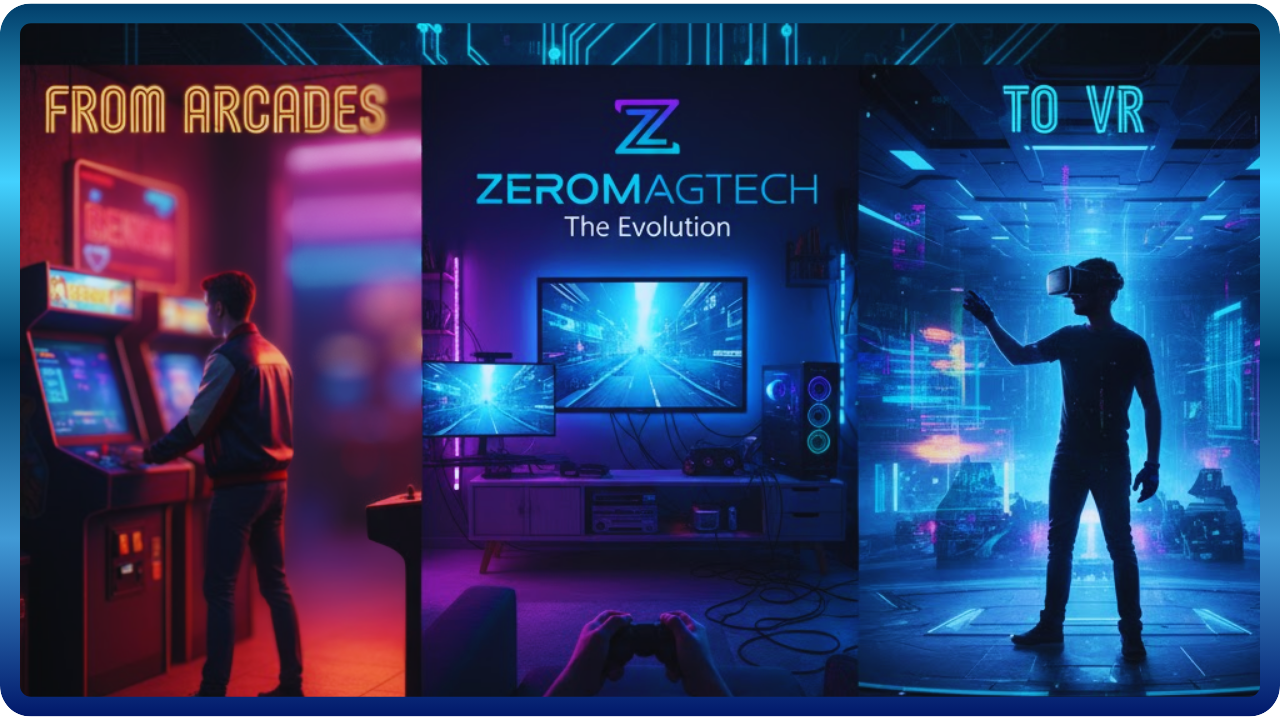 how gaming has evolved zeromagtech