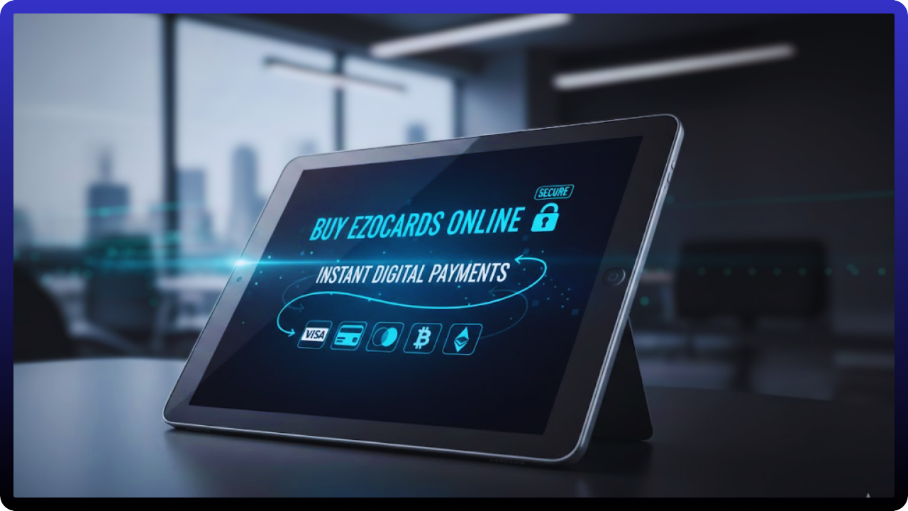Buy Ezocards Online Secure and Instant Digital Payments