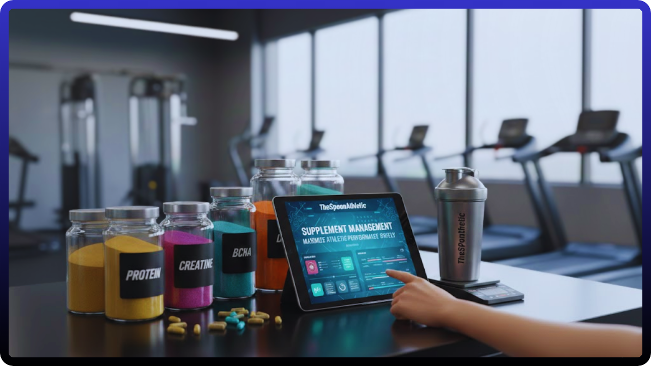 Supplement Management TheSpoonAthletic Maximize Athletic Performance Safely