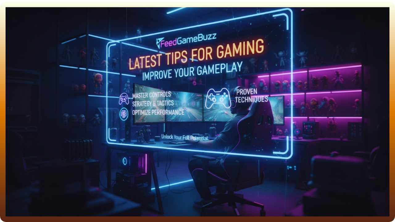 Latest Tips for Gaming by FeedGameBuzz Improve Your Gameplay