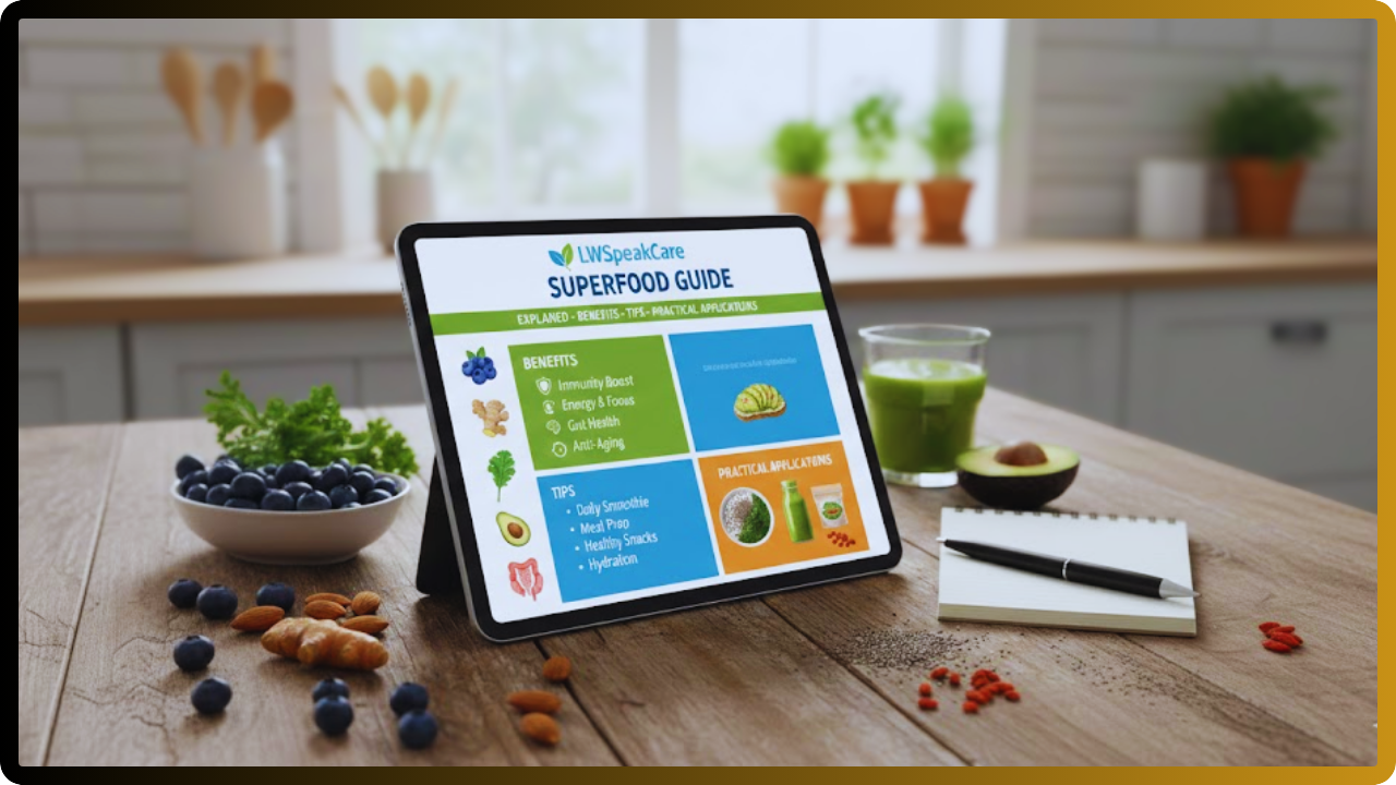 Superfood Guide LWSpeakCare Explained Benefits Tips and Practical Applications