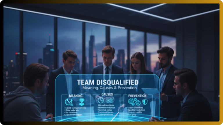 team disquantified