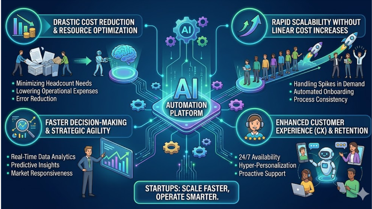 How Startups Can Benefit from an AI Automation Platform
