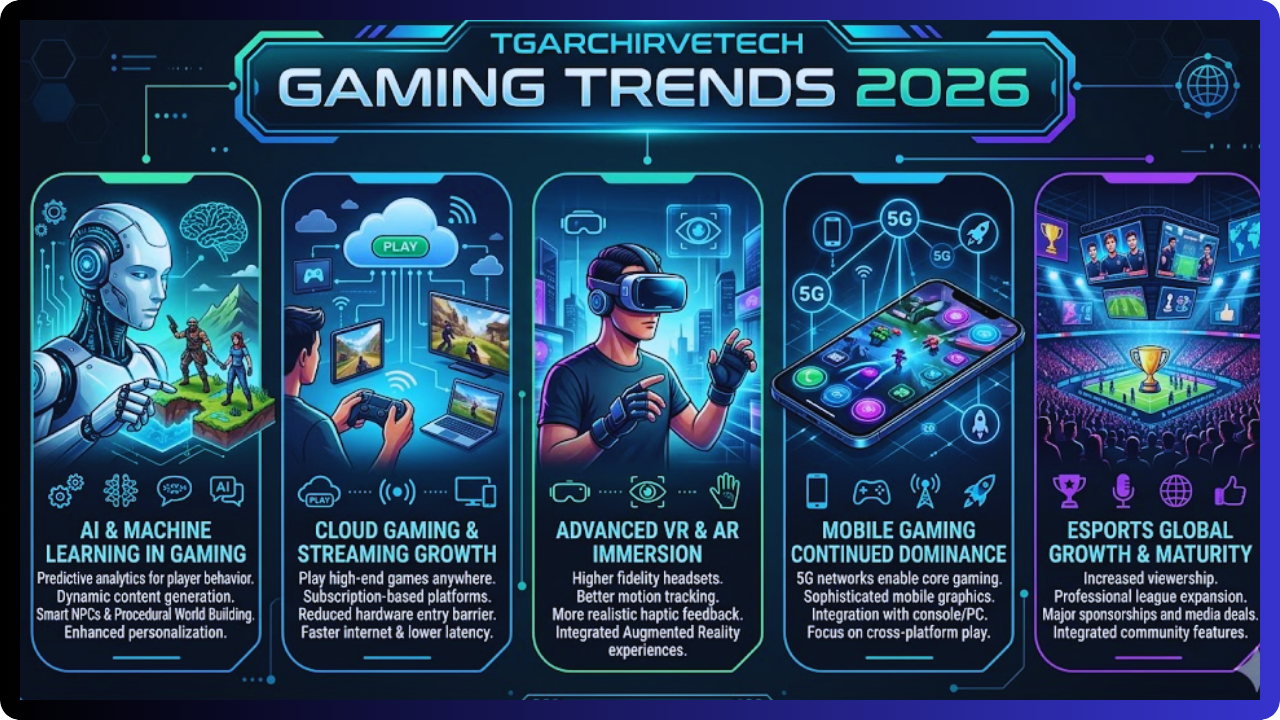 tgarchirvetech gaming trends