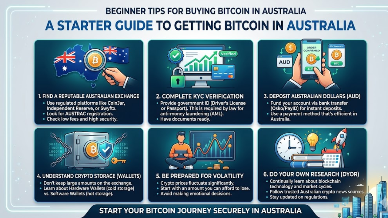 Beginner Tips for Buying Bitcoin in Australia