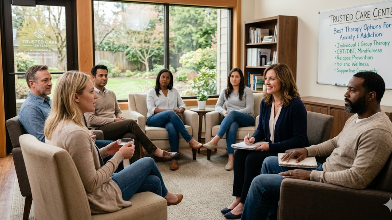 Best Therapy Options For Anxiety and Addiction At Trusted Care Centers