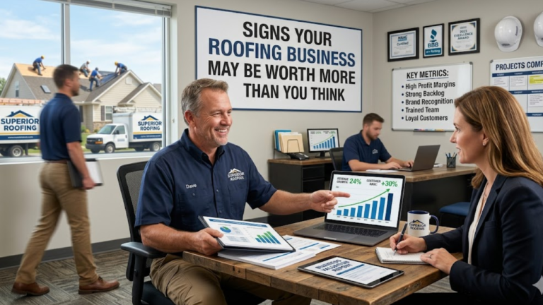 Signs Your Roofing Business May Be Worth More Than You Think