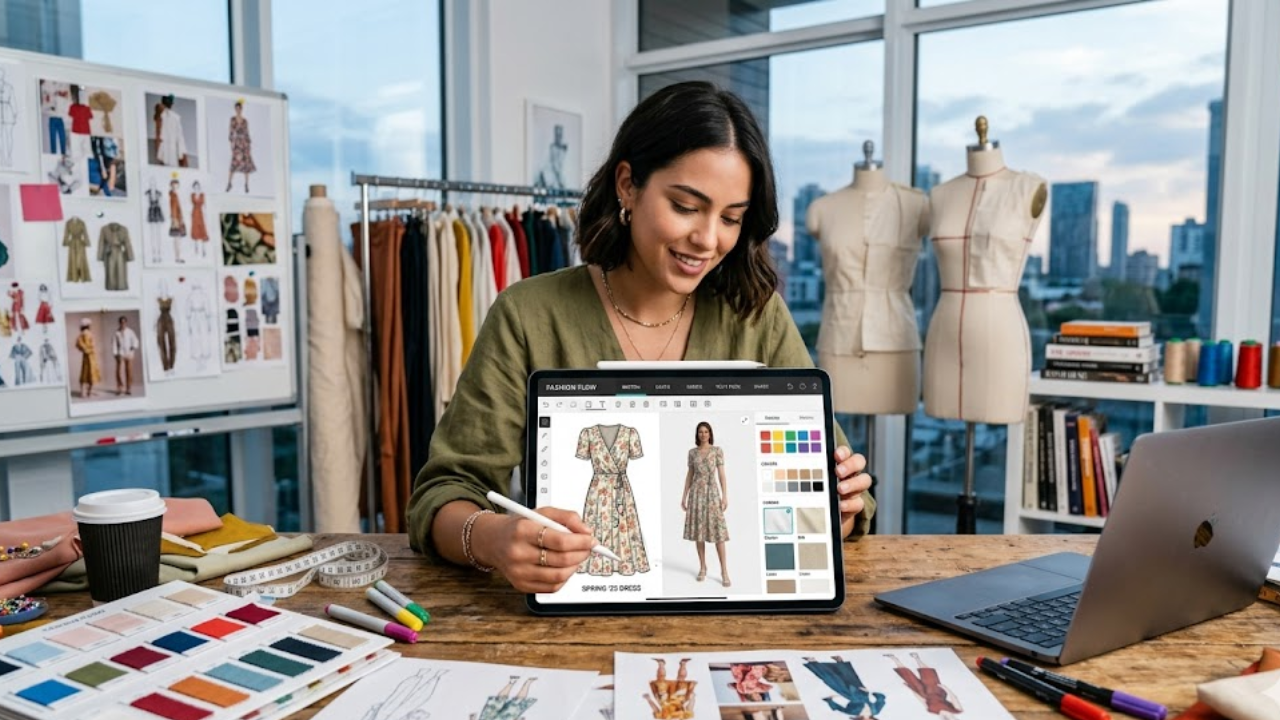 How a Clothing Design App Simplifies Fashion Design Processes