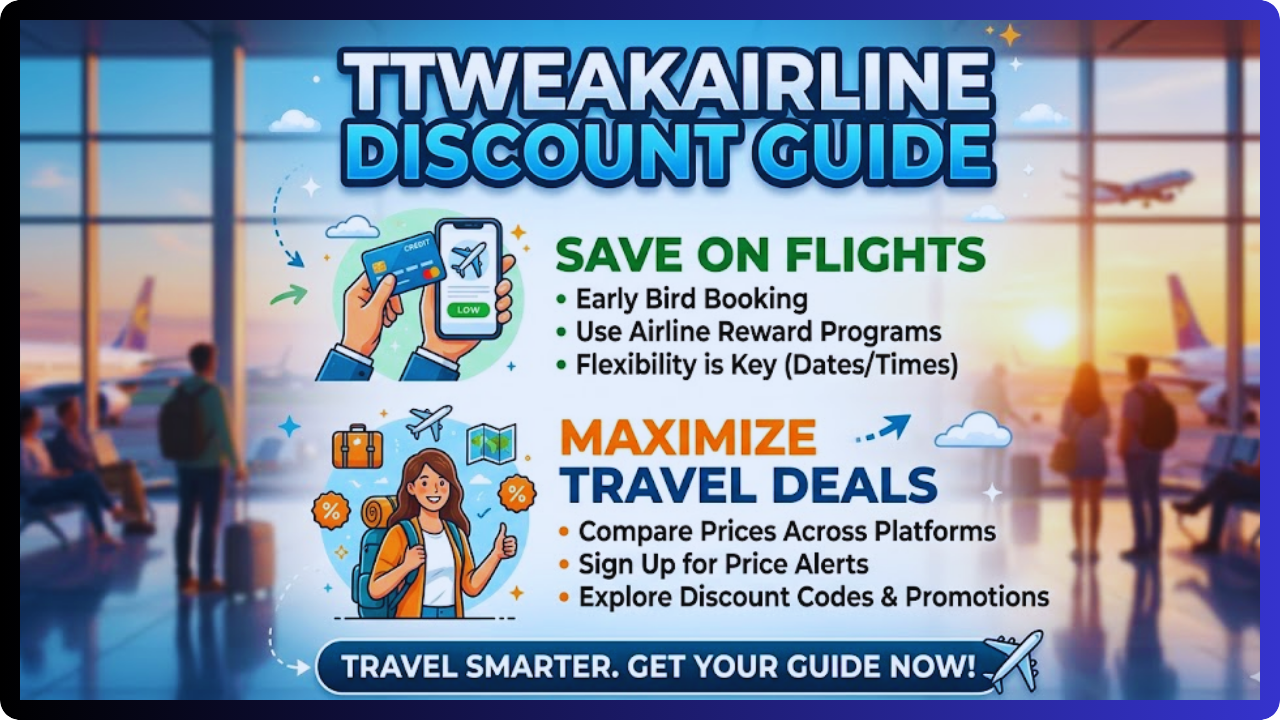 TTweakAirline Discount Guide Save on Flights Maximize Travel Deals