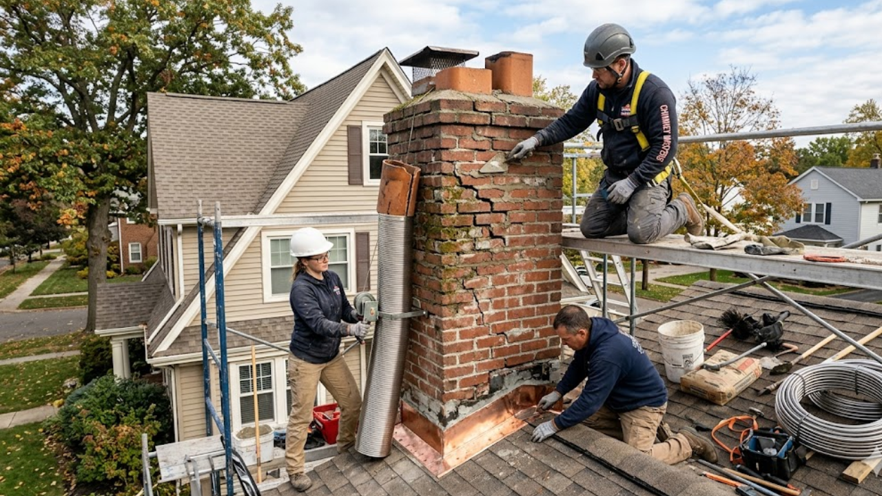 Methods Professionals Apply to Restore Damaged Chimneys in Residential Properties