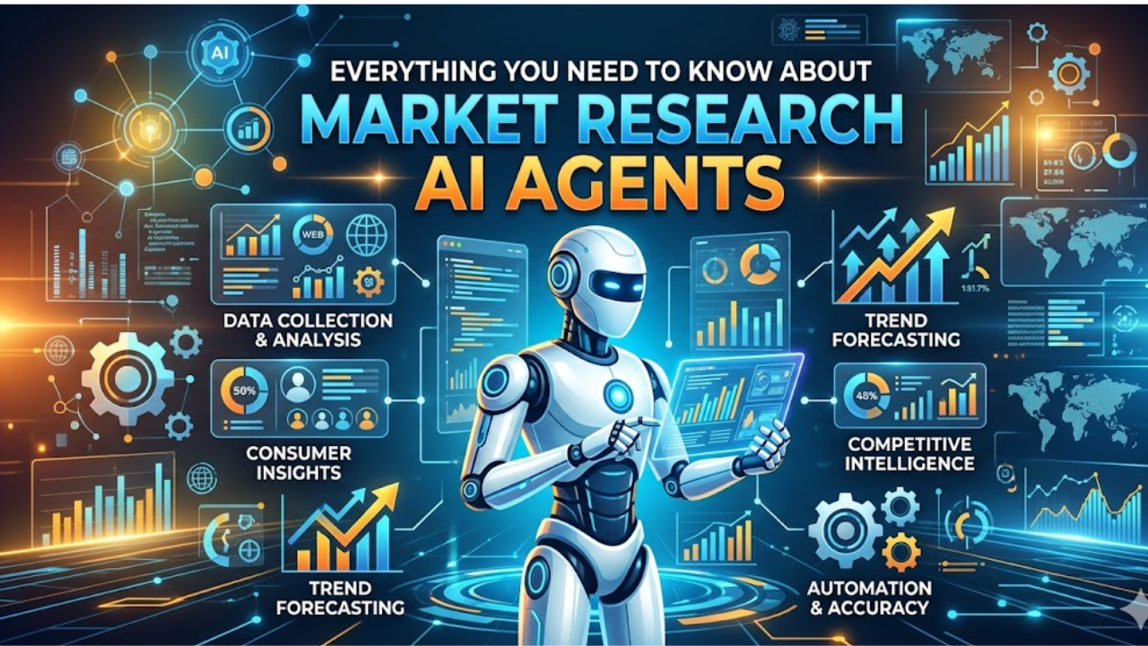Everything You Need to Know About Market Research AI Agents