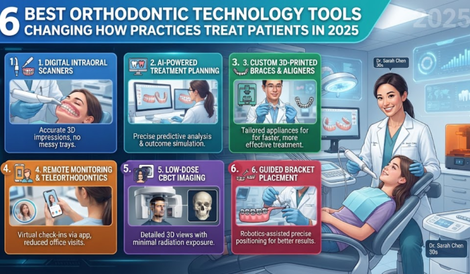 6 Best Orthodontic Technology Tools Changing How Practices Treat Patients in 2025